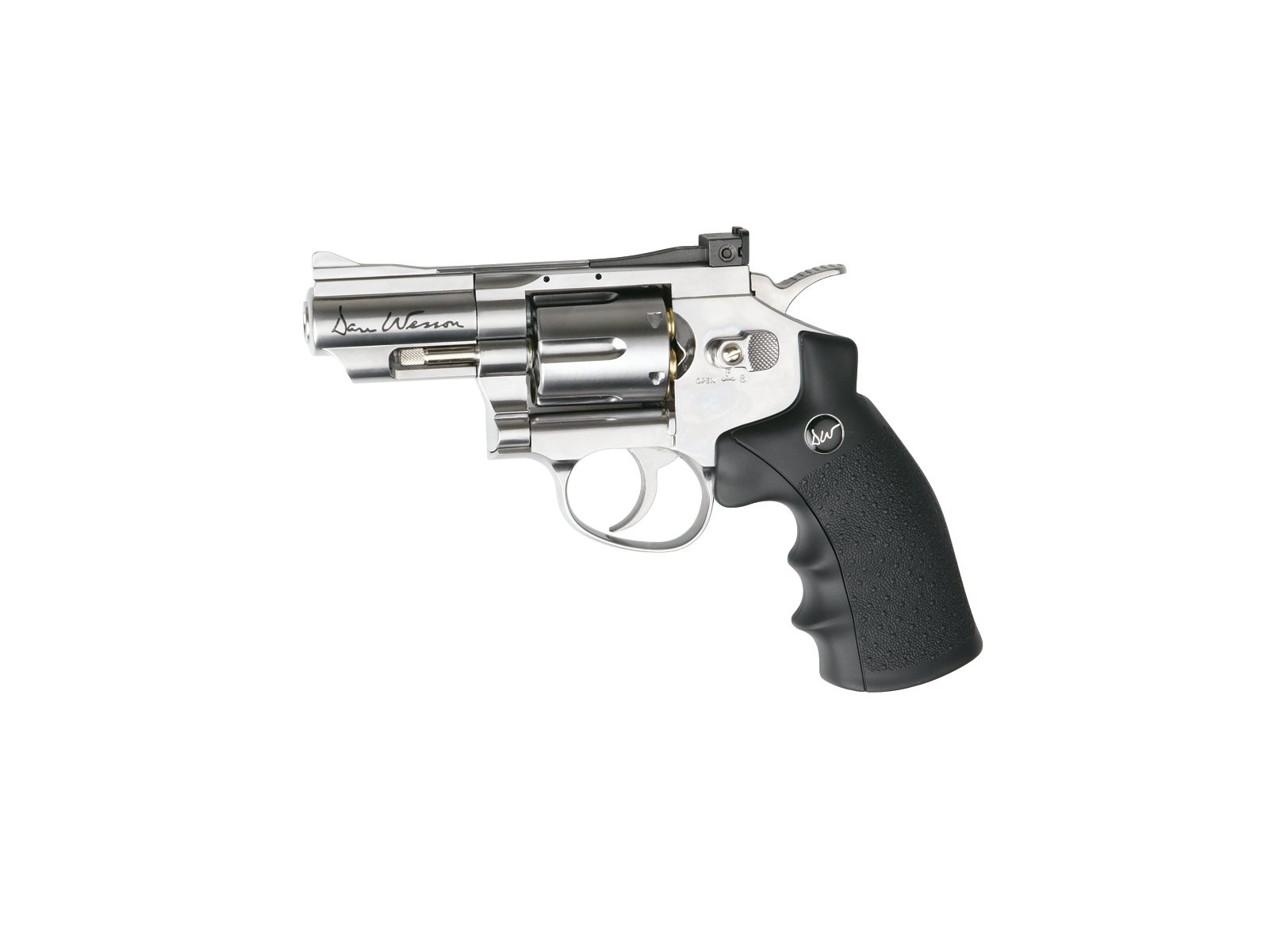 Asg Dan Wesson 2.5” Chrome Revolver 4.5mm C02 10 Dan Wesson Revolver 4.5mm Bb Combo