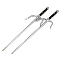 SAI Octagonal Chrome 21.5 Inch Set Of Two