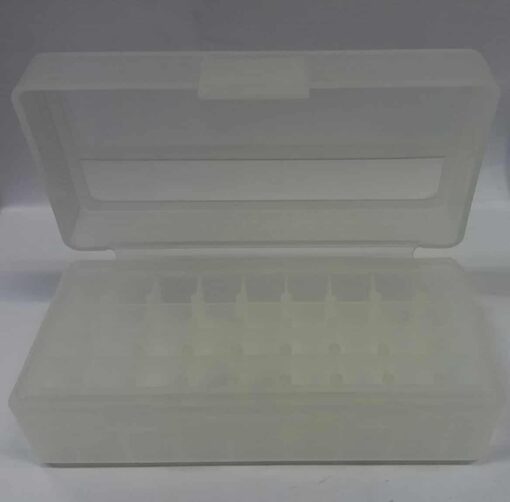 Plastic Ammo Case Small Clear 45 Piece
