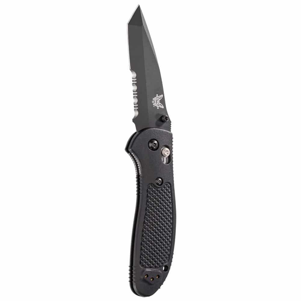 BENCHMADE 553 KNIFE PARDUE TANTO GRIPTILIAN AXS 9 553SBK