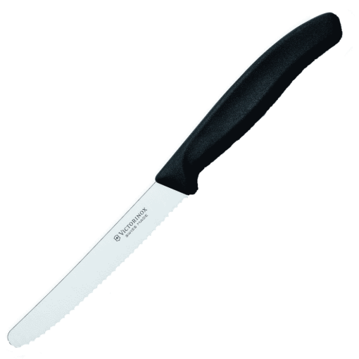 Victorinox Steak Knife Black Serrated Round 12 cm (V6.7333)