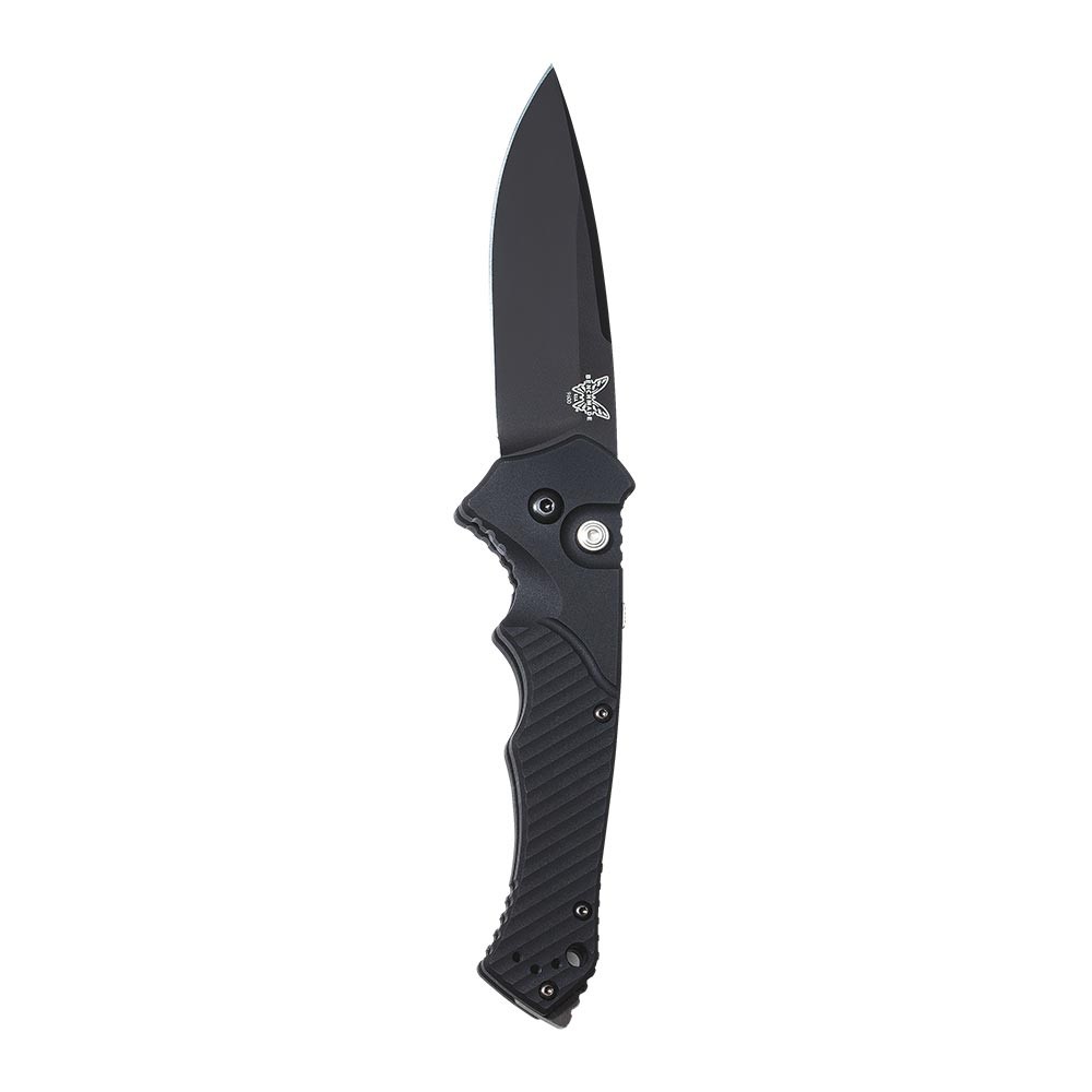 BENCHMADE 9600BK RUKUS 2 AUT DROP POINT KNIFE BLACK 8 9600BK