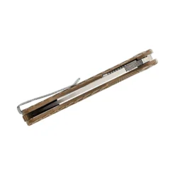 Honey Badger Tan Flipper Knife Medium Hb1012
