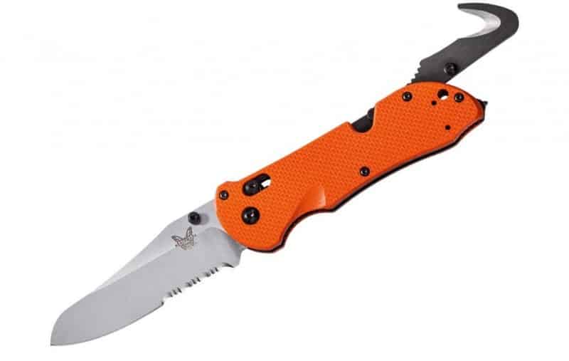 BENCHMADE 915S-ORG TRIAGE, SHP FT AXS, HK 7 BENCHMADE 915S ORG TRIAGE SHP FT AXS HK 01 1