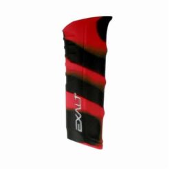 Exalt Shocker RSX Regulator Grip - Black And Red Swirl