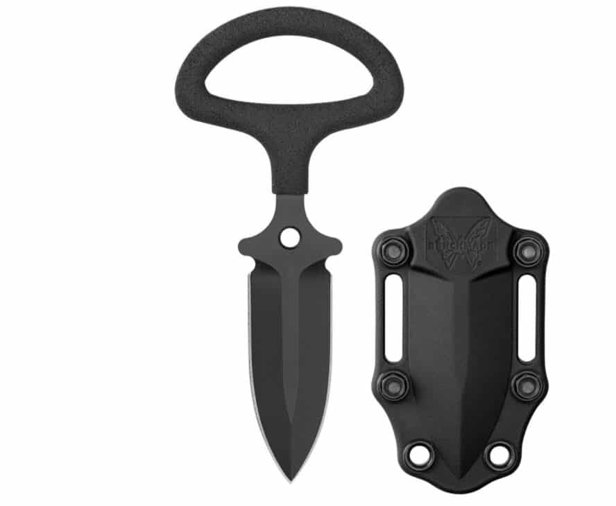 BENCHMADE 175 CBK PUSH DAGGER 2.5″ BLACK DOUBLE EDGE SPEAR 7 BENCHMADE 175 CBK PUSH DAGGER 2.5 BLACK DOUBLE EDGE SPEAR POINT BLADE 02