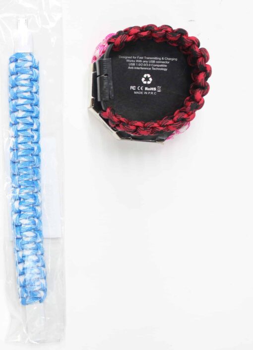 PARACORD BRACELET WITH USB CHARGER FOR SAMSUNG 1