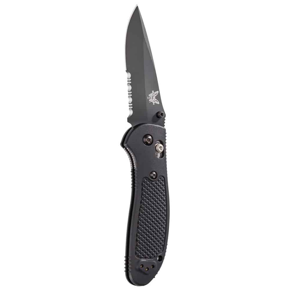 Benchmade 551SBK Pardue, Drop Pt Grip 3 benchmade 551sbk