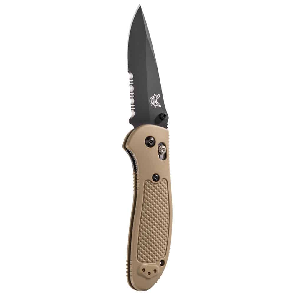Benchmade 551SBKSN Pardue, Drop Pt Grip, Axis, Stud Knife 10 benchmade 551sbksn