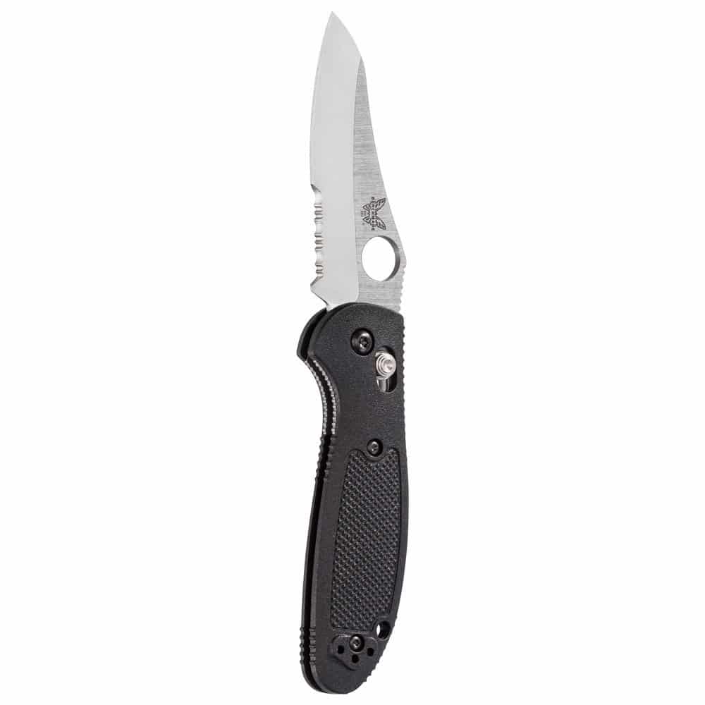 Benchmade 555SHG Pardue, mini grip, axis, hole Knife 10 benchmade 555shg