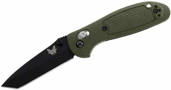 Benchmade 557BKOD Mini Griptilian Tanto 2.91″ 2 557bkod