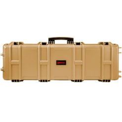 Nuprol Large Hard Case - Tan (Wave) - NHC-01-TAN