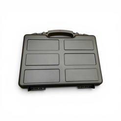 Nuprol Essential Small Pistol Case IP65 Black - Wave Foam Protective Airsoft Gun Case NHC-02-BLK