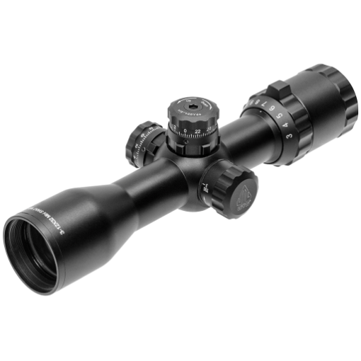 UTG Bug Buster 3-12X32 1Inch Scope Side AO, Mil-dot, SCP-M312AOWQ