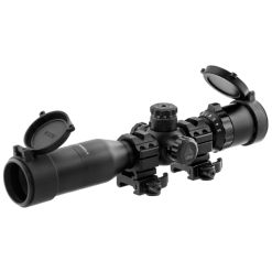 UTG Bug Buster 3-12X32 1Inch Scope Side AO, Mil-dot, SCP-M312AOWQ