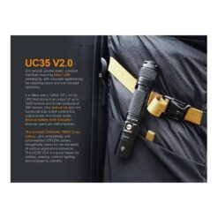Fenix UC35 V2.0 USB Rechargeable Flashlight