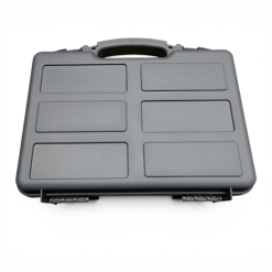 Nuprol Essential Pistol Case IP65 Grey - Pick & Pluck Foam Protective Airsoft Gun Case