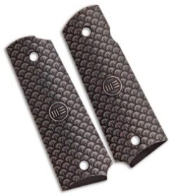 WE Knife Full Size 1911 Gun Handle Grips (Bronze) A-06A