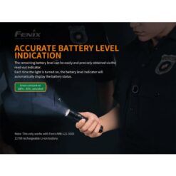 Fenix Flashlight PD36R, 1600 Lumens – Rechargeable