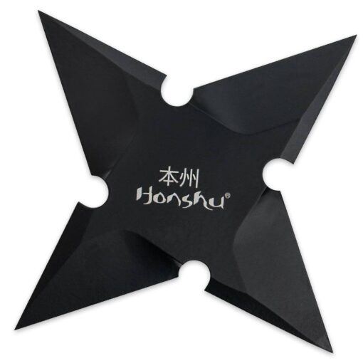 Honshu Sleek Black Throwing Star UC3178