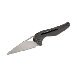 WE KNIFE Flamed TI Vertebral Integral Handle Carbon Fibre Inlay- 918B