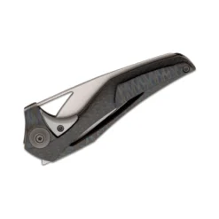 WE KNIFE Flamed TI Vertebral Integral Handle Carbon Fibre Inlay- 918B