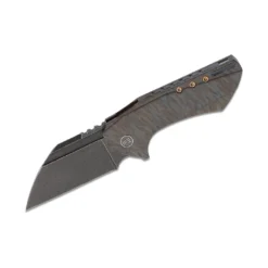 WE 820C Flamed TI Handle Black Stonewash Bohler M390