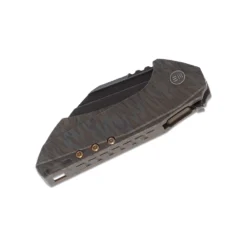 WE 820C Flamed TI Handle Black Stonewash Bohler M390