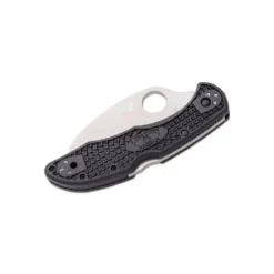 Spyderco tasman salt 2 plain edge black – c106pbk2