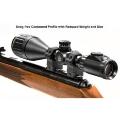 UTG PRO P.O.I 1″ 2PCE High Scope Ring Mounts – Dovetail