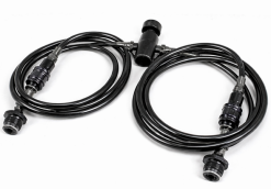 Paintball Remote Coil Line with Dual ASA