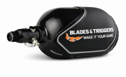 Exalt Blades & Triggers Tank Cover – Paintball Air Tank Grip Cover (68ci–77ci Compatible)