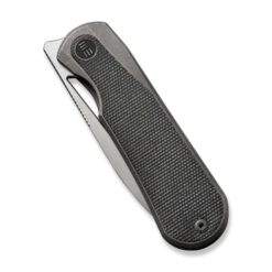 We Knife Baloo Gray Dark Green Titanium Handle 21033-4