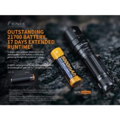 Fenix Flashlight PD40R V2.0 3000 Lumens – Rechargeable