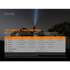 Fenix Flashlight PD40R V2.0 3000 Lumens – Rechargeable