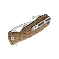 HONEY BADGER HOOK FOLDING KNIFE- HB1252