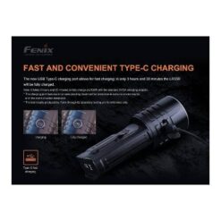 Fenix LR35R LED Flashlight (Black)