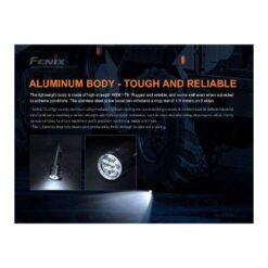 Fenix LR35R LED Flashlight (Black)