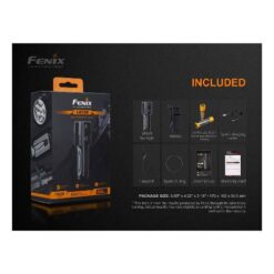 Fenix LR35R LED Flashlight (Black)