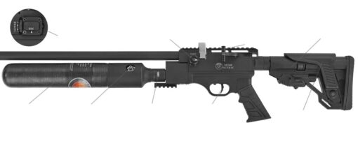 Hatsan Factor RC 5.5mm PCP Air Rifle 2 factor rc sol