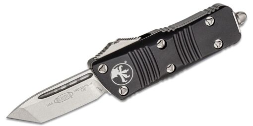 MICROTECH 240-10 Mini Troodon T/E Black OTF