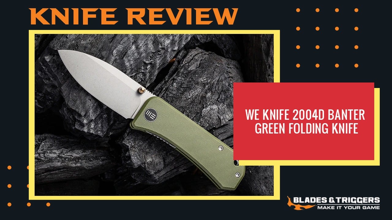 WE KNIFE 2004D BANTER GREEN FOLDING KNIFE UNBOXING 8 WE KNIFE 2004D BANTER GREEN FOLDING KNIFE UNBOXING