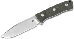 QSP QS134-C Bison Green Micarta Handle Fixed Blade