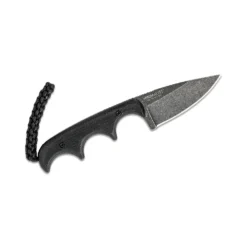 CRKT Minimalist Drop Point Black Fixed Blade -2384K
