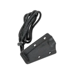CRKT Minimalist Drop Point Black Fixed Blade -2384K