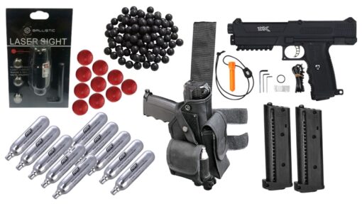 Tippmann Tipx Pistol Bonus Pack With Laser Combo