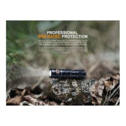 Fenix E05R Flashlight Black – 400 Lumens