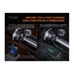 Fenix LR80R Flashlight – 18000 Lumens