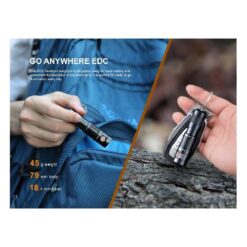 Fenix E09R Flashlight – 600 Lumens