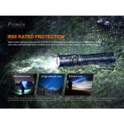 FENIX PD35 V3.0 Flashlight Black – 1700 Lumens